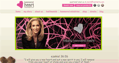 Desktop Screenshot of hammeredheart.org